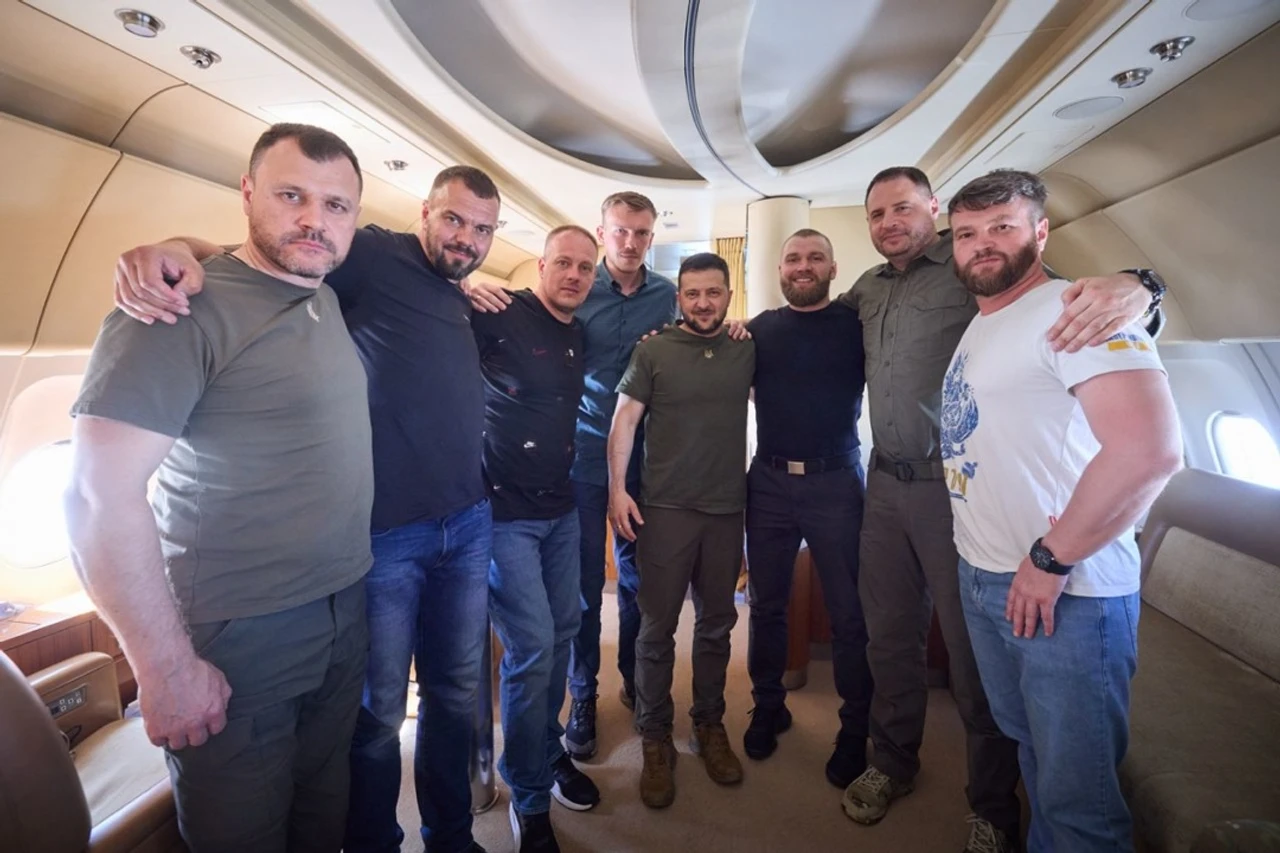 Azov Commanders Freed