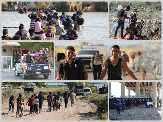 Illegal migrants continue to flood into our country via the wide-open southern border.