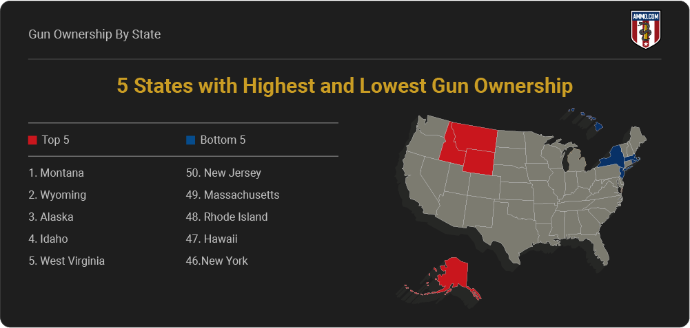 Gun Ownership by State (2023 Statistics)